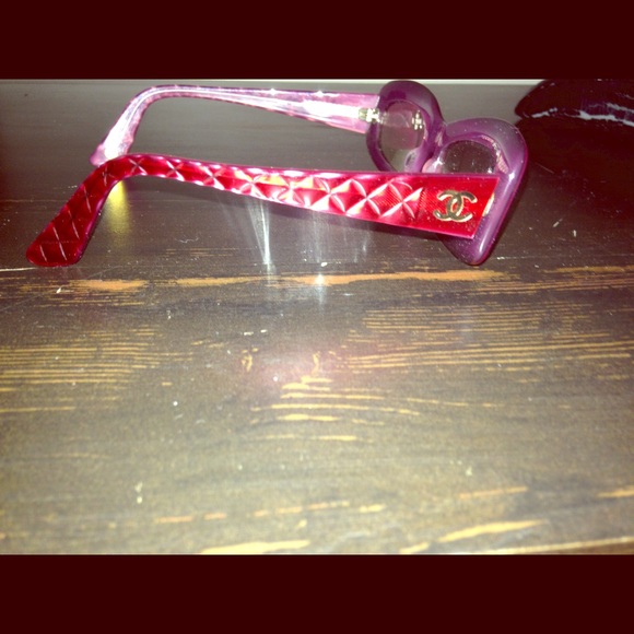 Red Authentic CHANEL glasses