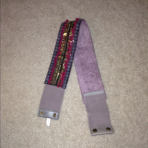 Anthropologie sequin belt New!