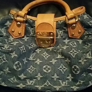Louis Vuitton denim bag