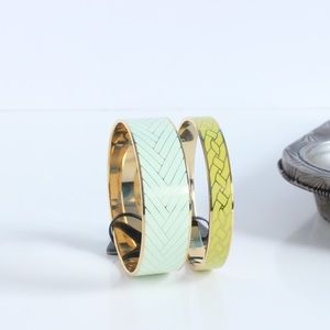J.Crew Enamel Bracelet Bangles