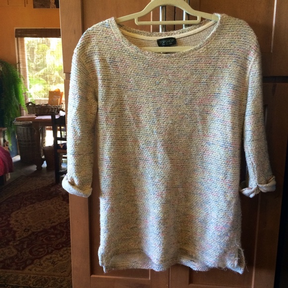 Topshop Tops - ⭐️SOLD bundle⭐️TopShop multi color 3/4 sweater