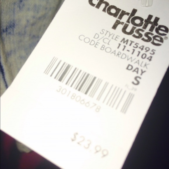 Denim Bralette - Picture 2 of 2