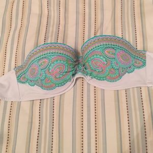 VS Swim Suit bandue 34C and medium bottoms