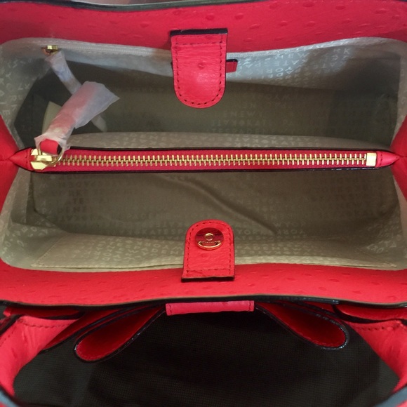 💎SOLD💎HOST PICK💎 Kate Spade Ostrich Handbag - Picture 4 of 4