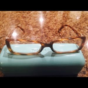 Tiffany & Co prescription glasses. Tortoise color.