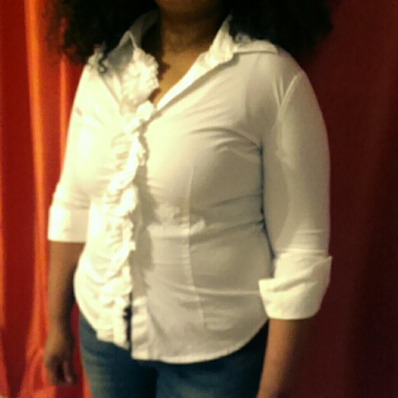 White button down - Picture 2 of 3