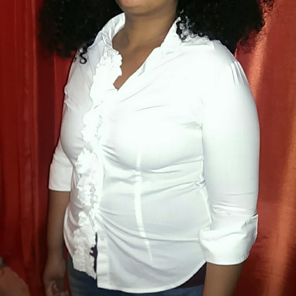 White button down - Picture 3 of 3