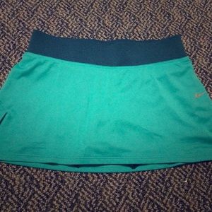 Nike Women's Dri-Fit skirt with compression shorts