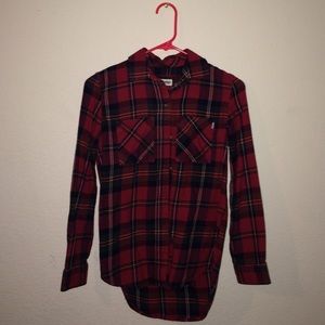 Vans plaid Button up