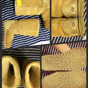 Tall UGG boots in tan/light brown!