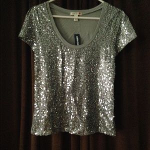 Sequined top