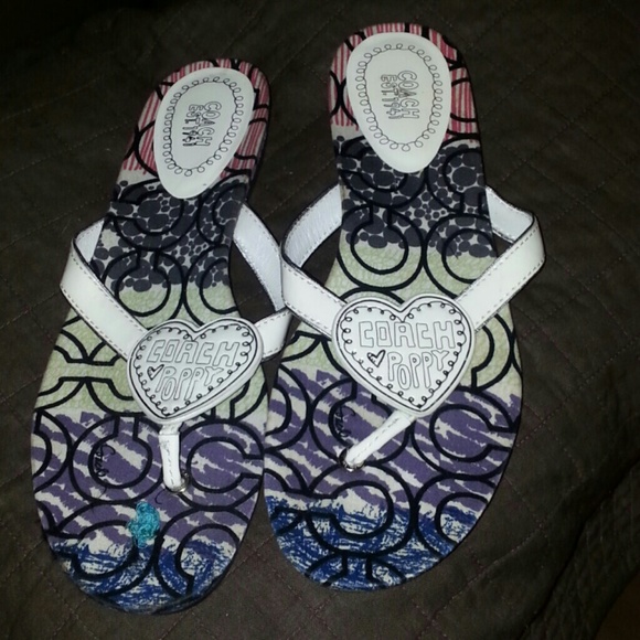 Coach poppy sandals