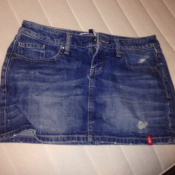 Denim skirt
