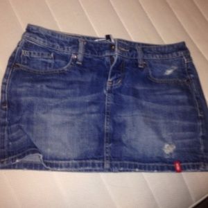 Denim skirt