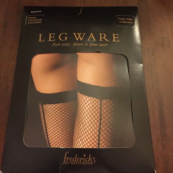 Frederick's of Hollywood fishnets