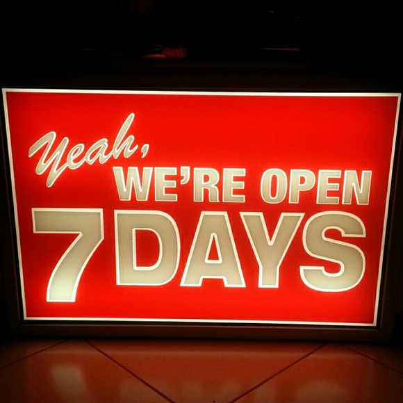 A LED sign