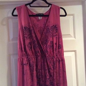 Pink maxi dress 4x
