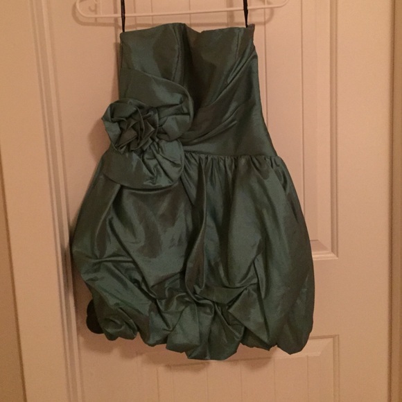 Bubble hem cocktail dress