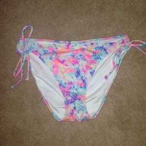 tie die bikini bottoms