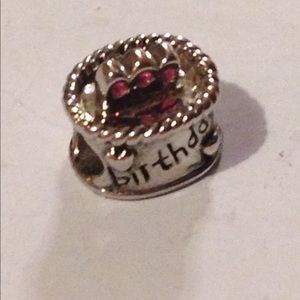 Birthday cake charm for Brighton, Pandora bracelet