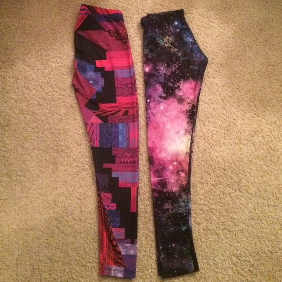 REDUCED!! BUNDLE! 2 pairs of LOUD leggings