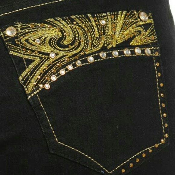 Black Cow Girl Jeans - Picture 3 of 4
