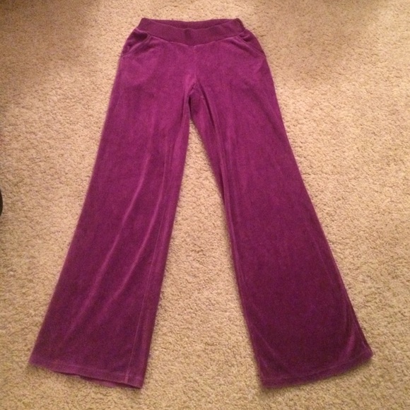 Victoria's Secret purple pants with pockets