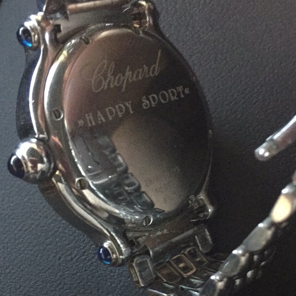 Chopard Happy Sport 5-diamond SS watch