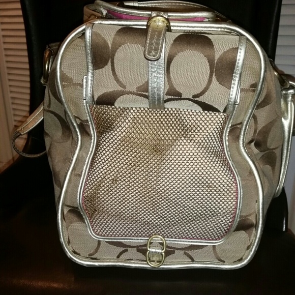 100% Authentic Coach Pet Carrier
