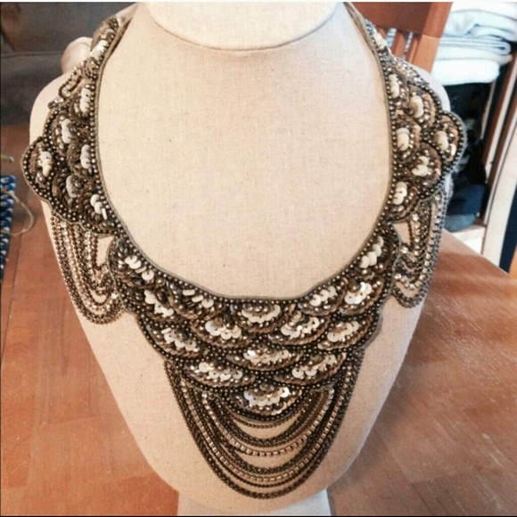 Stella and dot Marrakesh bib necklace