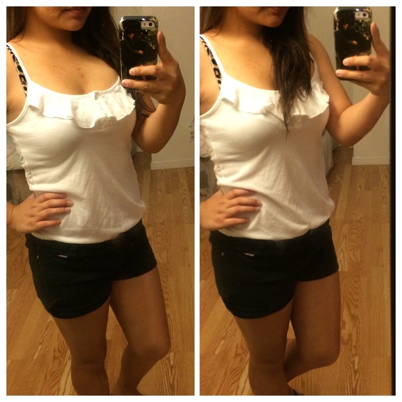 White tank top