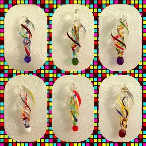 🎉Spiral Shaped Necklace Pendants-Bundle of 6