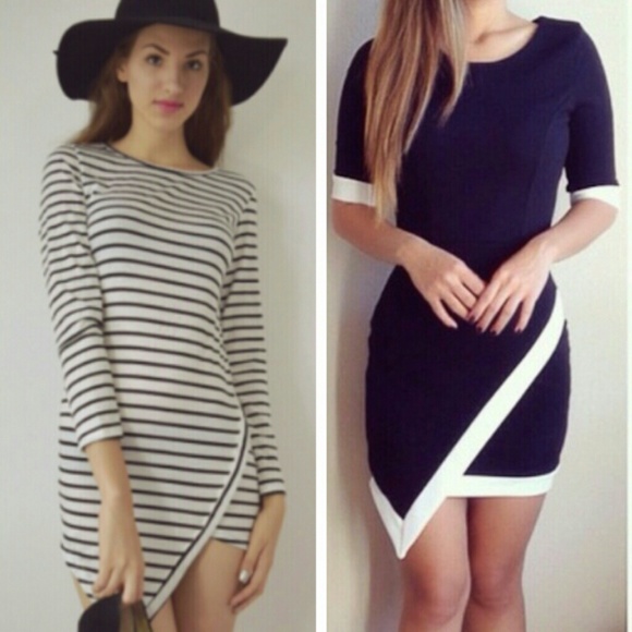 Bundle of asymmetric dresses