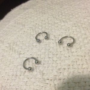 4 Septum Nose Ring Hoop piercing