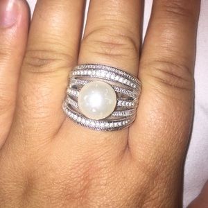 Pearl Diamond Ring 💍