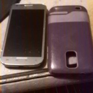 Black GALAXY S2 CELL PHONE\CASE