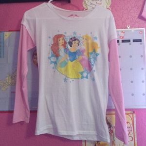 Long Sleeve Disney Princess Top