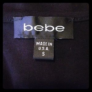 Black Bebe wrap dress - Small