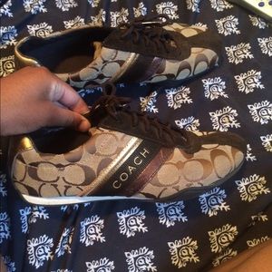 Coach tennis shoes