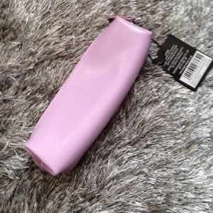 NWT Purple Leather Pencil/Makeup Case