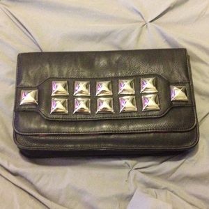 Large studded Betsy Johnson clutch 🎀