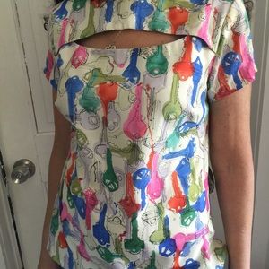 Anthropologie Tops - Modcloth Anthropologie Eva Franco key top $142 Anthropologie Tops - Modcloth Anthropologie Eva Franco key top $142