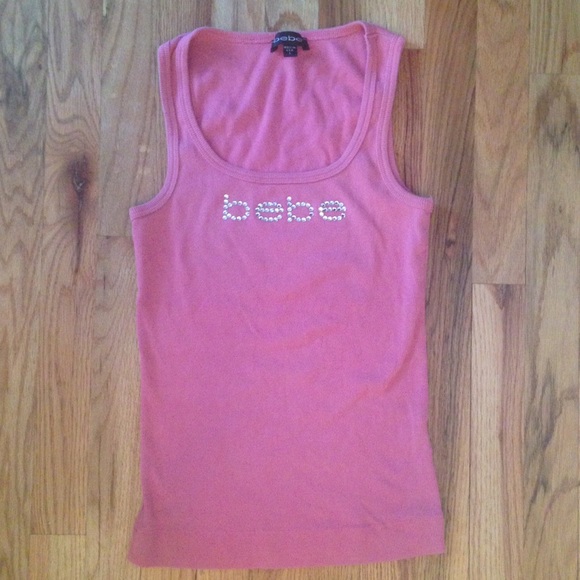 Pink bebe tank