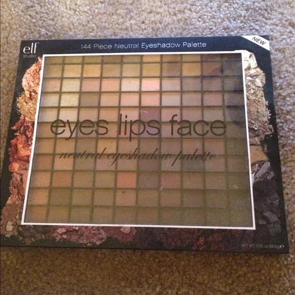 144 piece neutral eye shadow palette
