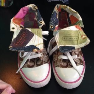 Bonney Coach high top sneakers