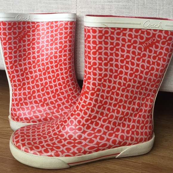Coach "Ursula" Rain boots - Picture 2 of 4