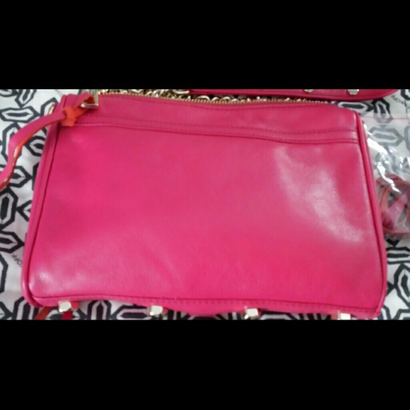 Rebecca Minkoff Mini Mac in Fuschia - Picture 3 of 4