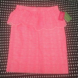 NWT Lilly Pulitzer thyme skirt Sz 6