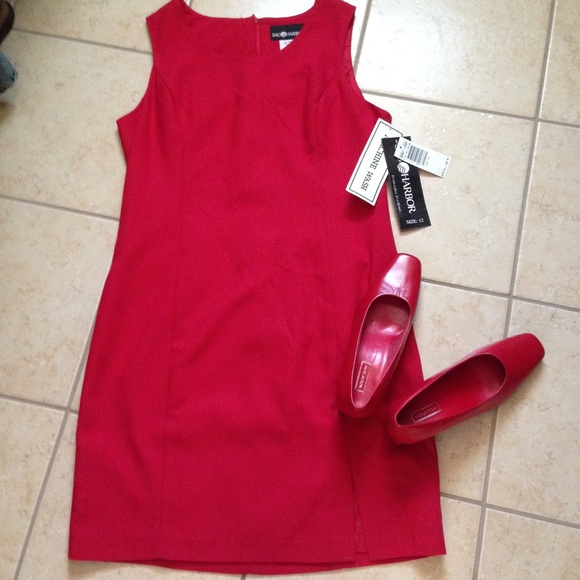 Red dress