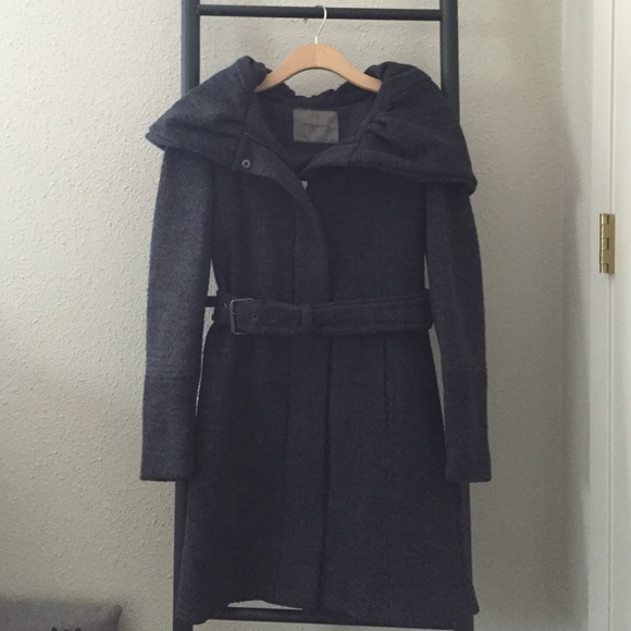 Zara Basic Hooded Coat